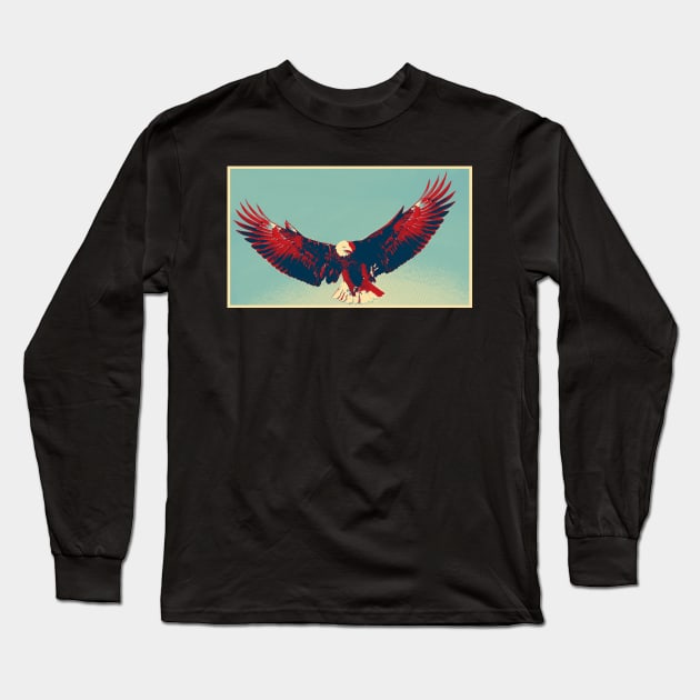 Eagle Flight 2 Long Sleeve T-Shirt by Korvus78